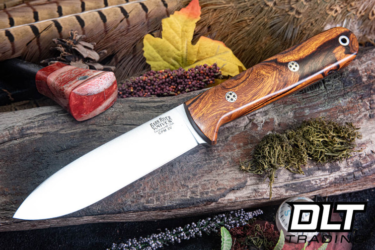 Bark River Kephart 4 3V Desert Ironwood Burl - Mosaic Pins #3