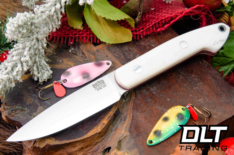 Bark River Bird & Trout CPM-154 Smooth Bone - Red Liners #1