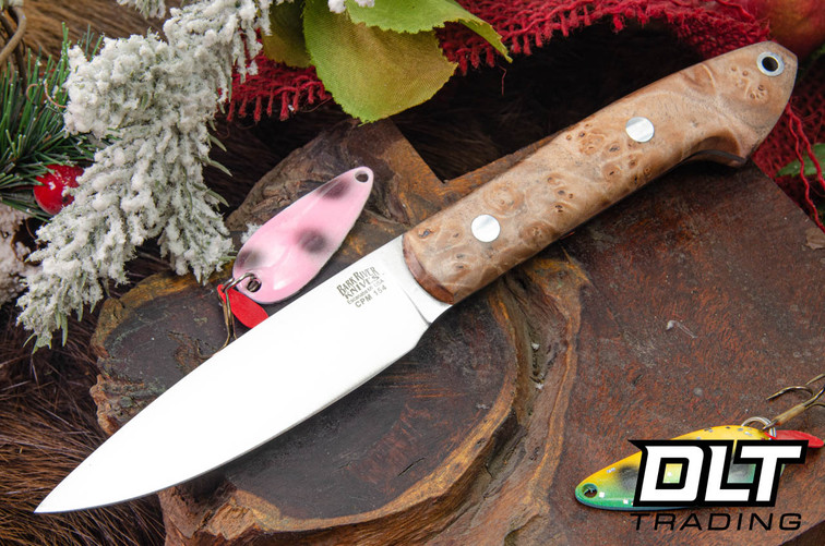 Bark River Bird & Trout CPM-154 Natural Maple Burl #5