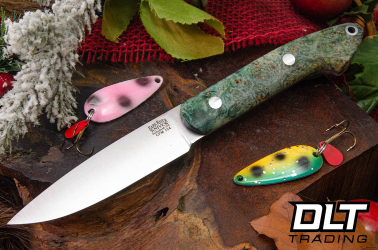 Bark River Bird & Trout CPM-154 Mint Maple Burl