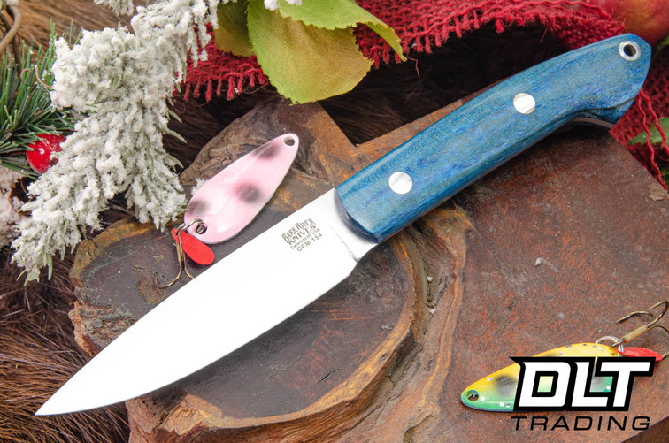 Bark River Bird & Trout CPM-154 Blue Spalted Maple #09