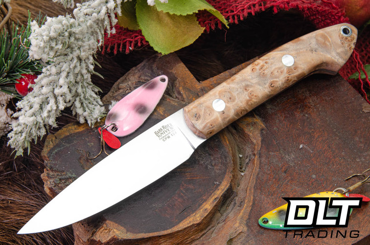 Bark River Bird & Trout CPM-154 Natural Maple Burl #6