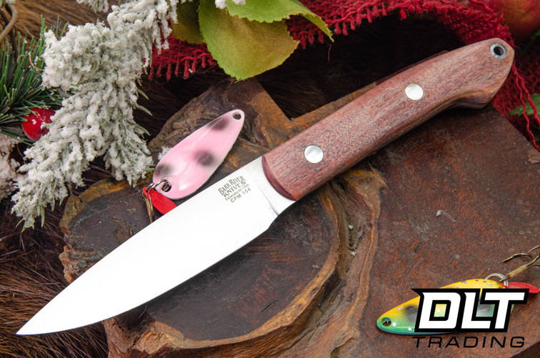 Bark River Bird & Trout CPM-154 Red Spalted Maple Burl #2