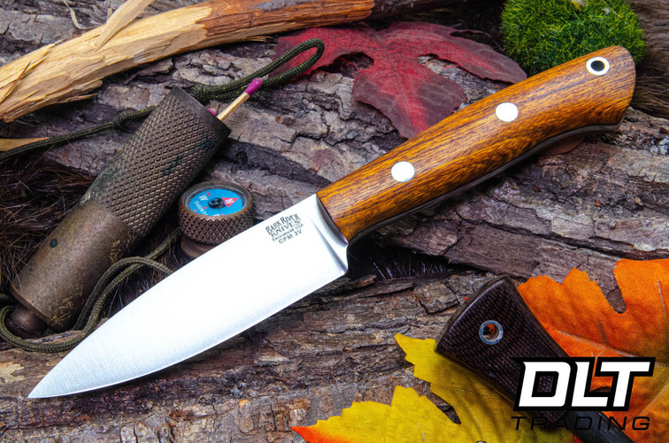 Bark River Mini Aurora 3V Desert Ironwood - Black Liners #5