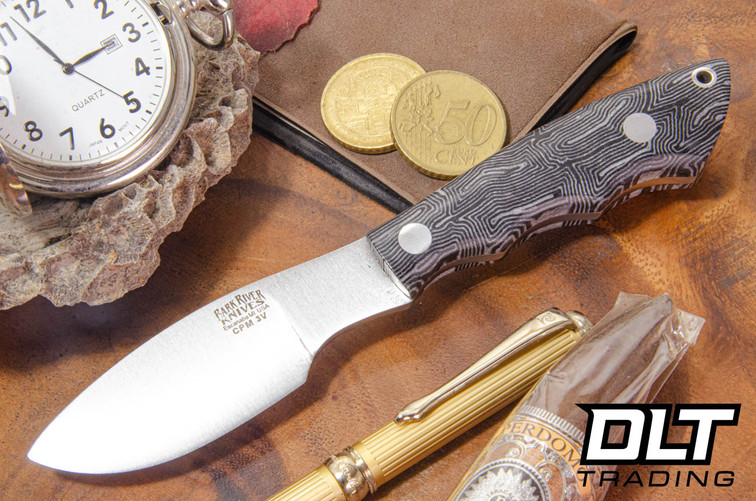 Bark River Mini Canadian 3V IBN Micarta #6