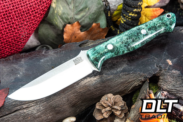 Bark River Gunny LT MagnaCut Shamrock Green Maple Burl