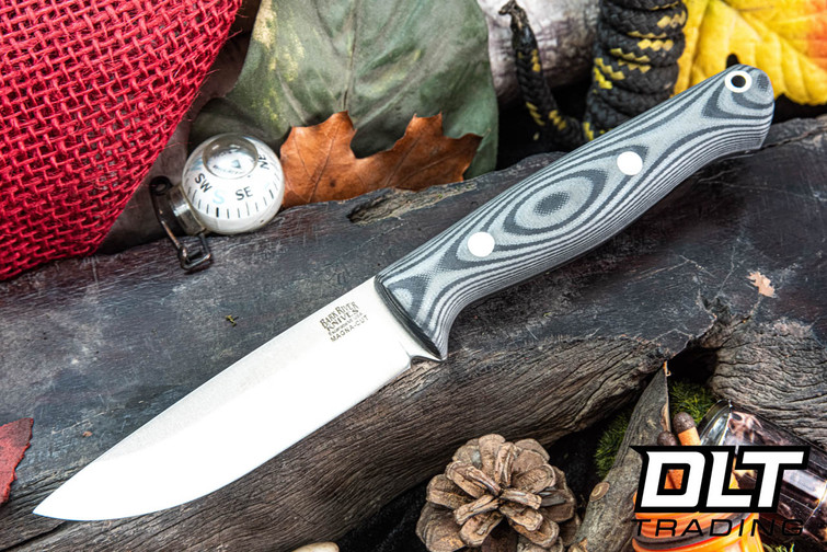 Bark River Gunny LT MagnaCut Grey & Black Suretouch - Matte - Grey Liners - Rampless