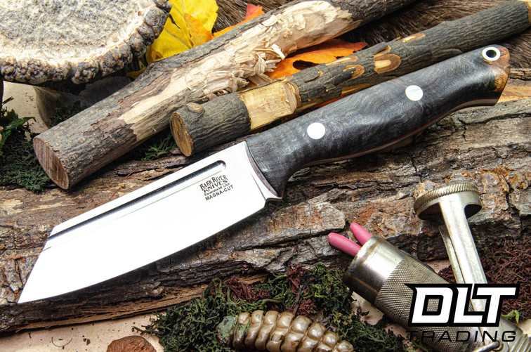 Bark River Taskmaster MagnaCut Grey Maple Burl - Red Liners