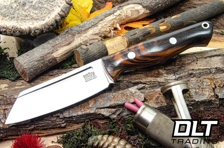 Bark River Taskmaster MagnaCut Desert Ironwood Burl - Black Liners #3