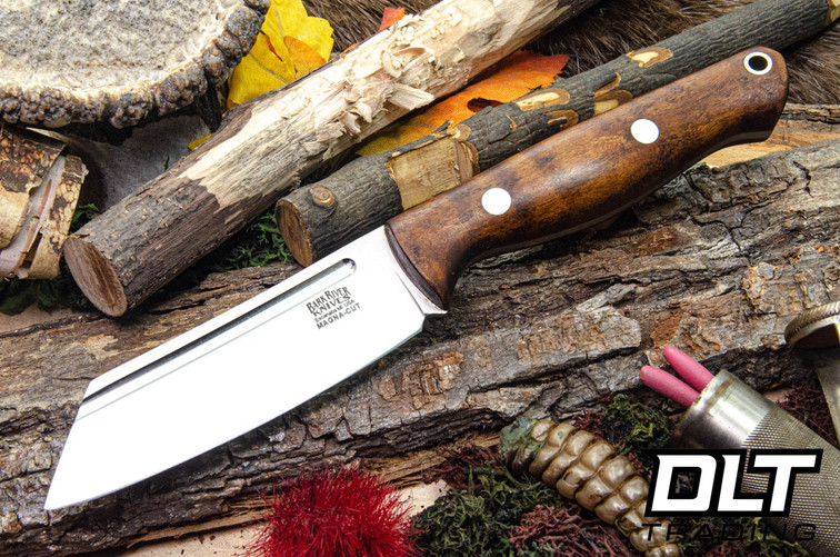 Bark River Taskmaster MagnaCut Dark Curly Maple - Red Liners #4