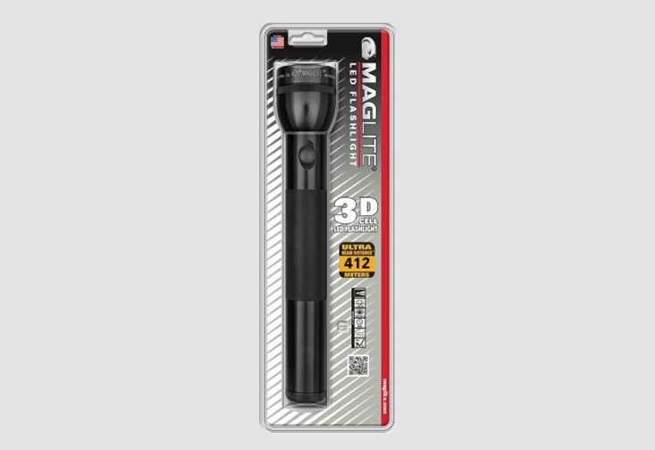 Maglite 3 Cell D LED Flashlight - Black Maglite 3 Cell D LED Flashlight - Black