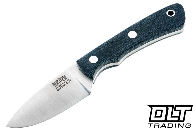 Bark River PSK EDC MagnaCut Black Canvas Micarta - Matte