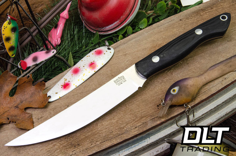 Bark River Mini Kalahari Sportsman CPM-154 Black Suretouch - Matte