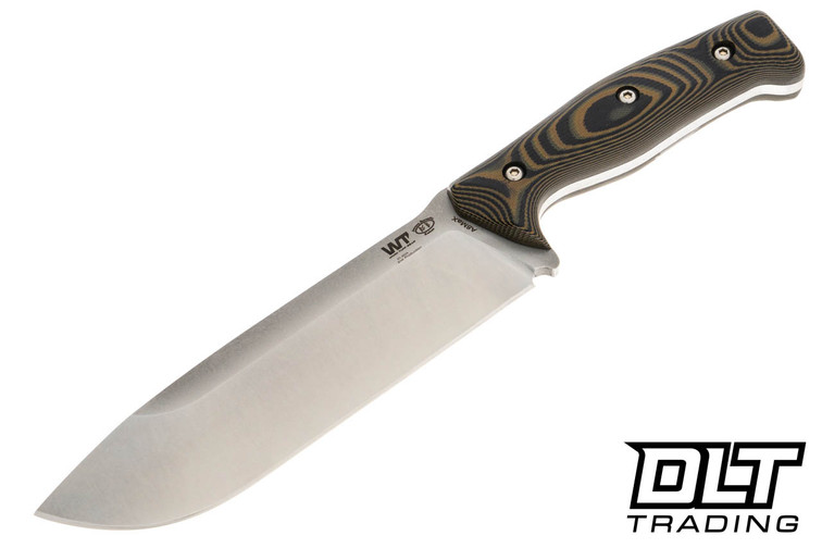 WTG Wolverine - Black & Brown G-10 - Satin Blade - DLT Trading