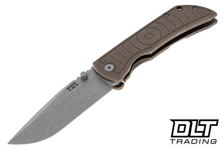 McNees PM Mac 2 3.5" Gen 2 - Shockwave - Atomic Bronze Anodized Titanium