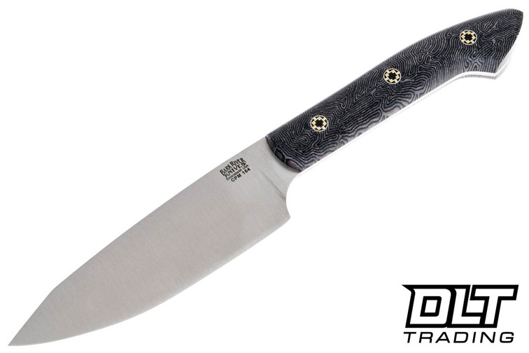 Bark River Petty Z CPM-154 IBN Micarta - Mosaic Pins #2