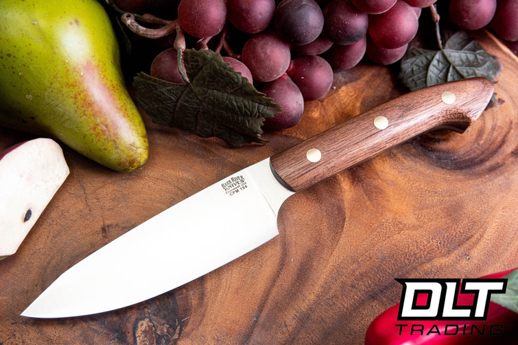 Bark River Petty Z CPM-154 American Walnut - Brass Pins #6