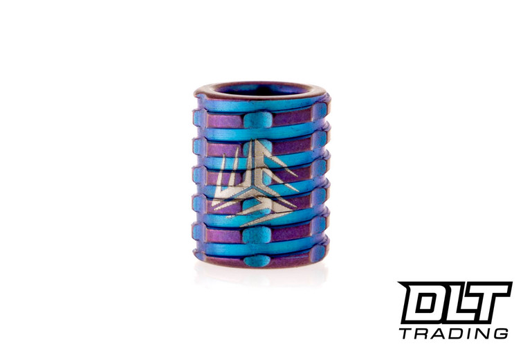 WE Knife A-02B Purple Titanium Bead