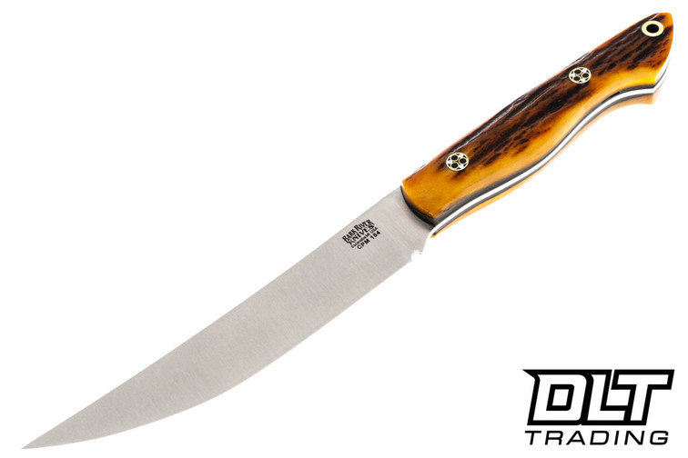 Mini Kalahari Sportsman CPM-154 Amber Stag Bone - Black Liners - Mosaic Pins #3