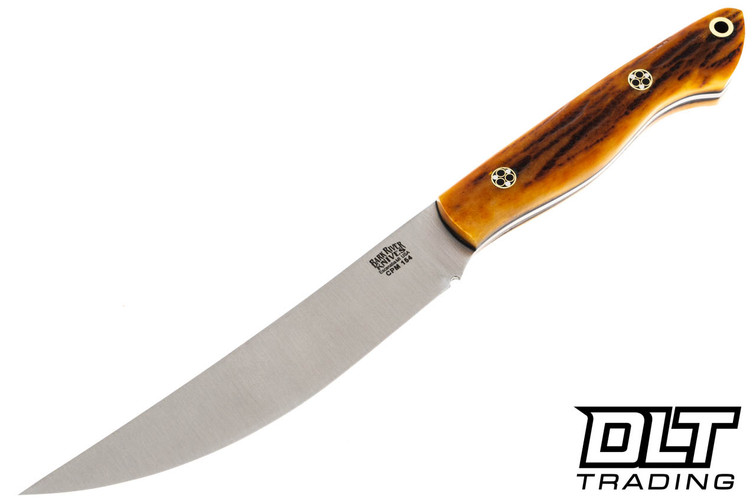 Mini Kalahari Sportsman CPM-154 Amber Stag Bone - Black Liners - Mosaic Pins #4