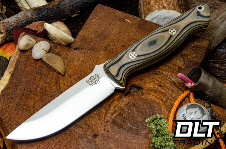 Bark River Gunny PSB-27 Camo Suretouch - Matte - Yellow Liners - Mosaic Pins