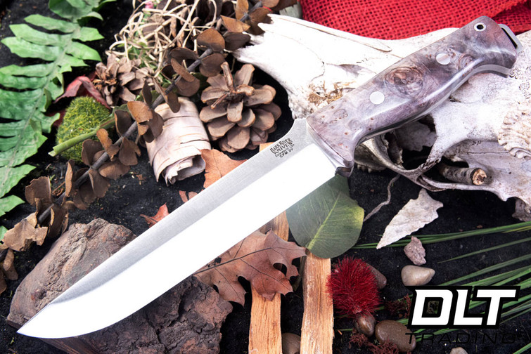 Bark River Bravo 2 3V Grey & Purple Maple Burl #1