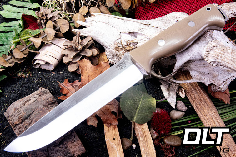 Bark River Bravo 2 3V Desert Tan G-10