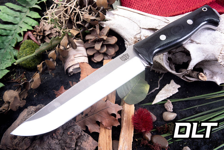 Bark River Bravo 2 3V Black Canvas Micarta