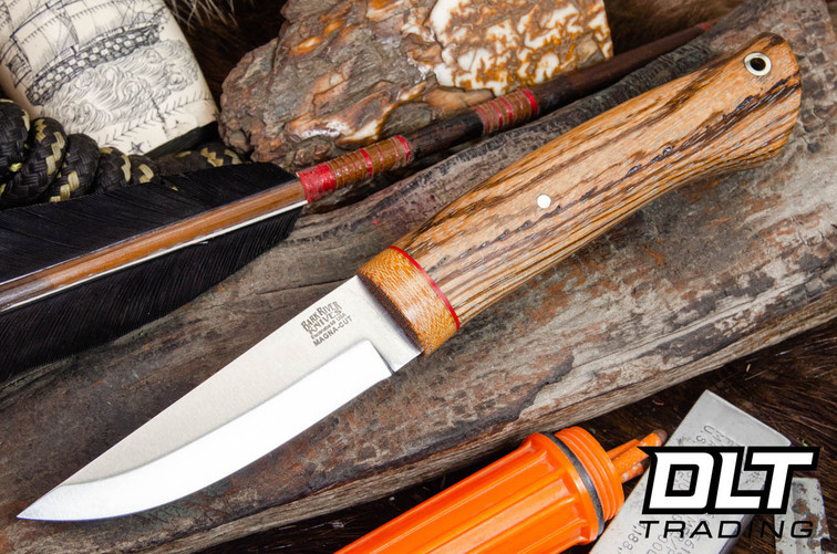 Bark River Forest Scandi MagnaCut - Natural Canvas Bolster - Zebrawood #4