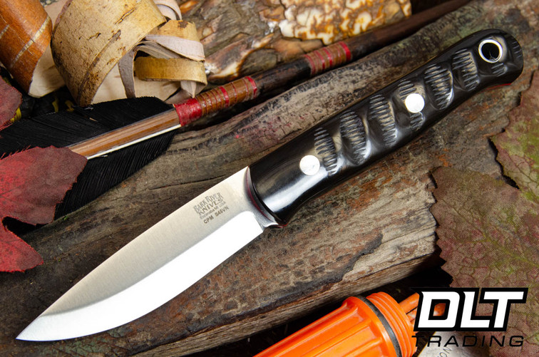 Bark River Ultra Lite Bushcrafter S45VN Impala - Thick Cherry Red Liners