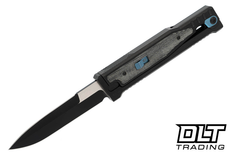 Reate EXO Elmax DE - PVD Titanium - Black Micarta Inlay