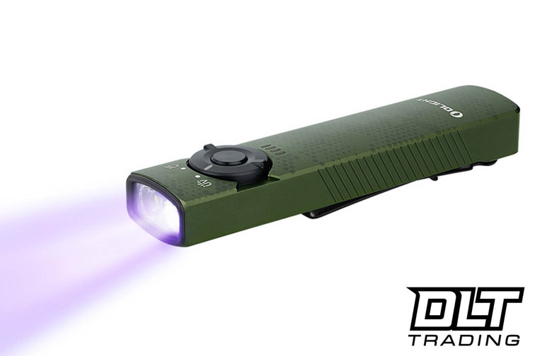 Olight Arkfeld UV - OD Green Hex Camo - White Light & UV
