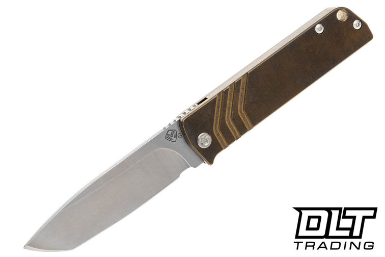 Medford Antik Tanto - Tumbled S35VN - Bronze Titanium