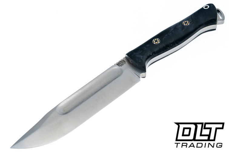 Squad Leader II 3V Onyx & Gold Maple Burl - Black Liners - Mosaic Pins