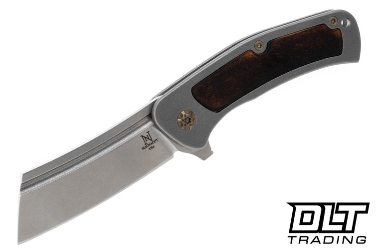 Nicholas Nichols Dreadnought MagnaCut - Burnt Bourbon Barrel Inlay - Bronze Accents #6