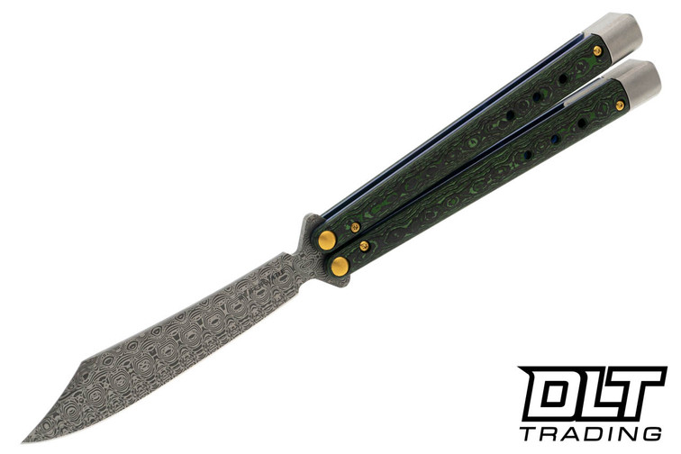 Benchmade 99-242 Necron - Jungle Wear Fat Carbon - Damasteel Blade - Gold Class