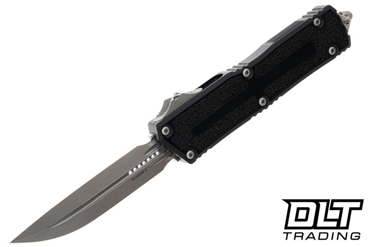 新品未使用 militical type3 black ブラック brunt Microtech 1180-10AP Scarab II Gen III D/E-S - Black Handle