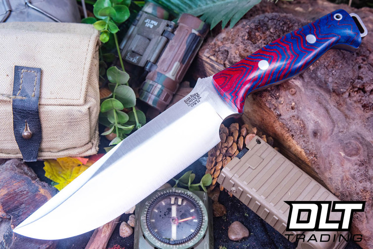 Bark River Bravo Survivor 3V IBN Micarta - Blue Liners #2