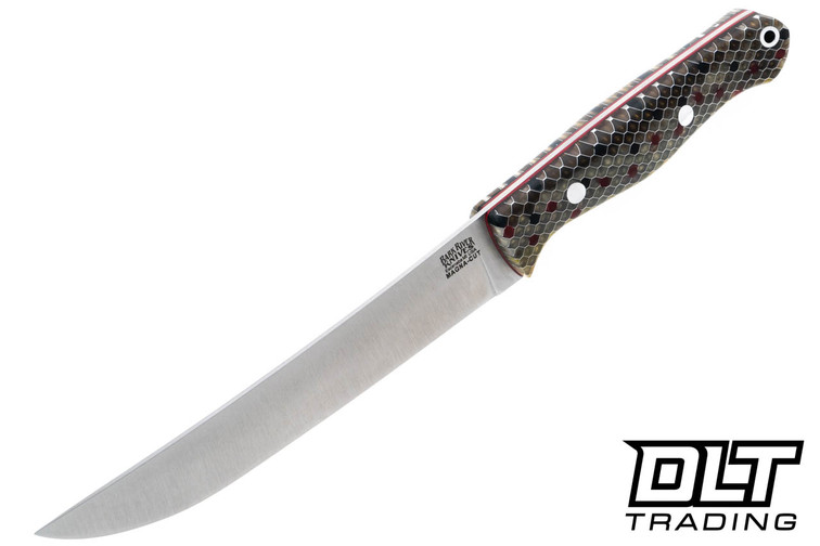 Bark River Fin & Bone MagnaCut Brown Trout Acrylic - Red Liners #2