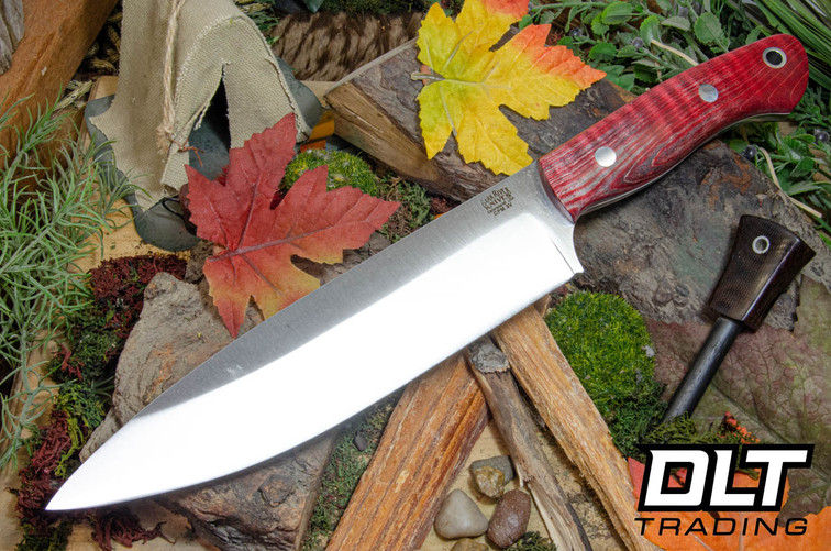 Bark River Aurora III 3V Red Maple Burl - White Liners