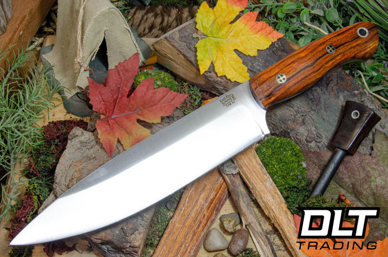 Bark River Aurora III 3V Desert Ironwood - Black Liners - Mosaic Pins #5