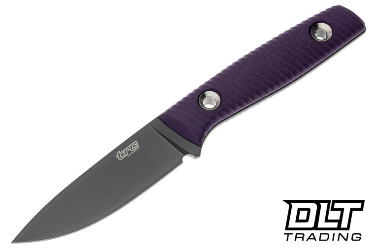 TRC Classic Freedom - Purple G-10 - DLC M390 Blade - Black Kydex