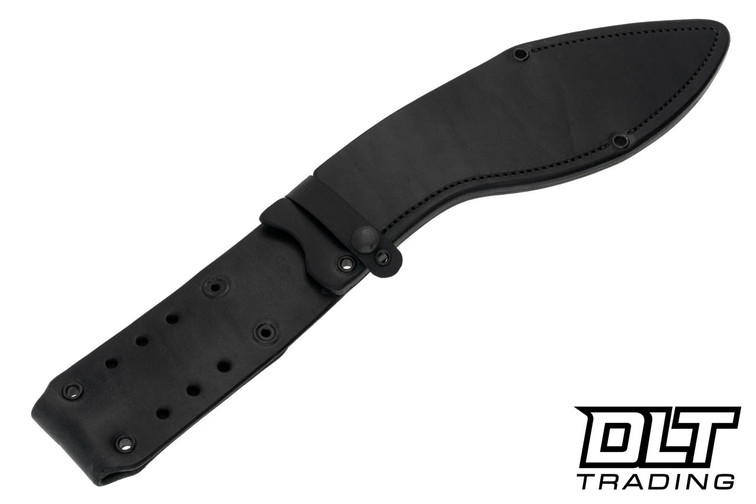 RMJ Tactical Kukri Leather Sheath - Black