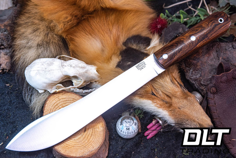 Bark River Mountain Man 8" 3V Desert Ironwood Burl - Black Liners #1