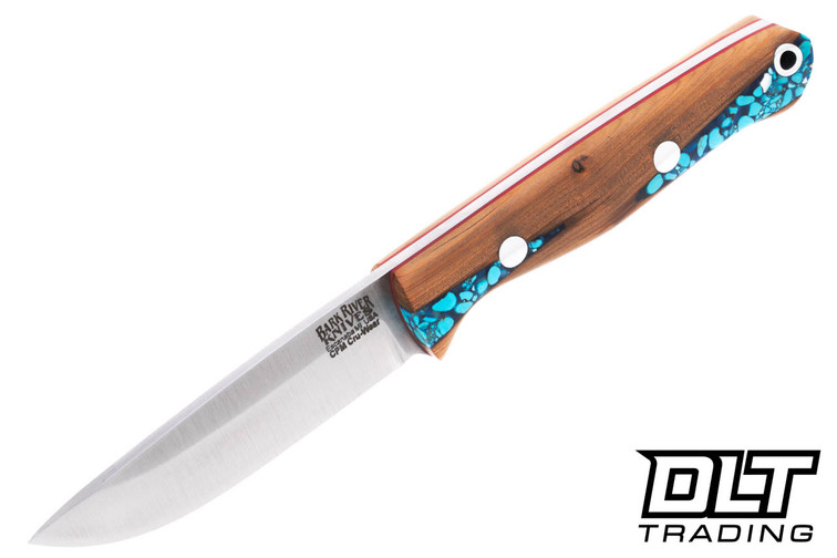 Bark River Bravo EDC Cru-Wear Texas Fencepost - Red Liners - Rampless #1