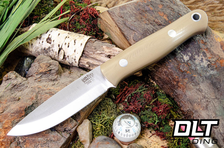Bark River Bushcrafter LT 3V Desert Tan G-10
