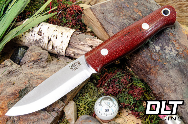 Bark River Bushcrafter LT 3V Crimson Burlap - Black Liners
