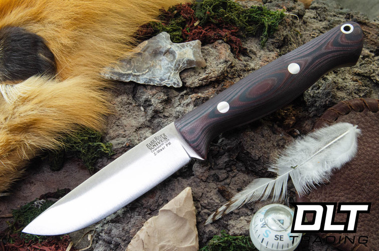 Bark River Gunny Hunter Z-Wear Red & Black Suretouch - Matte - Red Liners