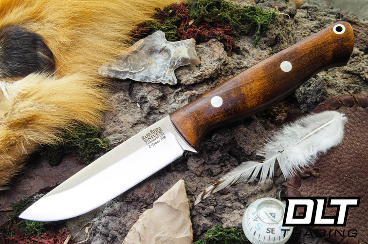 Bark River Gunny Hunter Z-Wear Dark Curly Maple - Red Liners #1