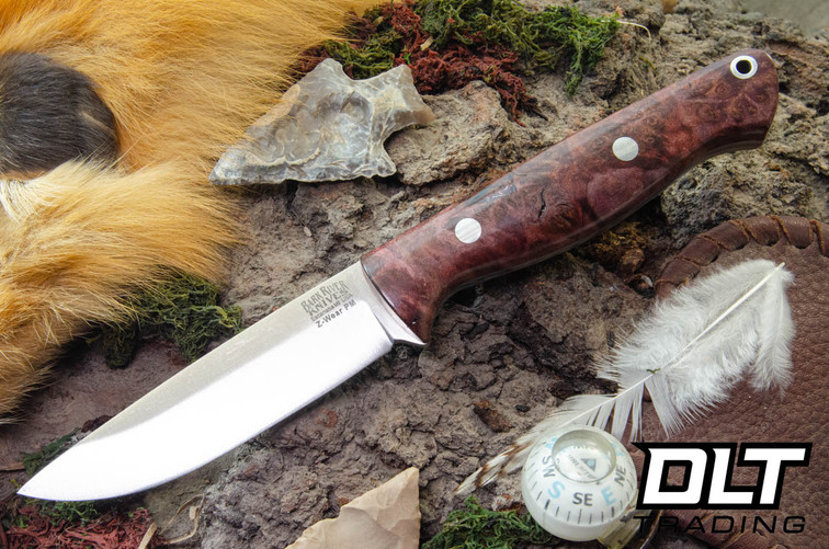 Bark River Gunny Hunter Z-Wear Brick Red Maple Burl
